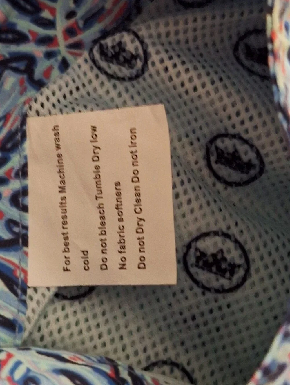 Peter Millar Light Blue Floral-Pattern Swim Trunks
